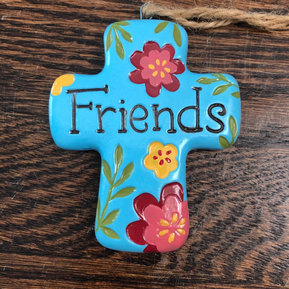 Cross Friends Ornament